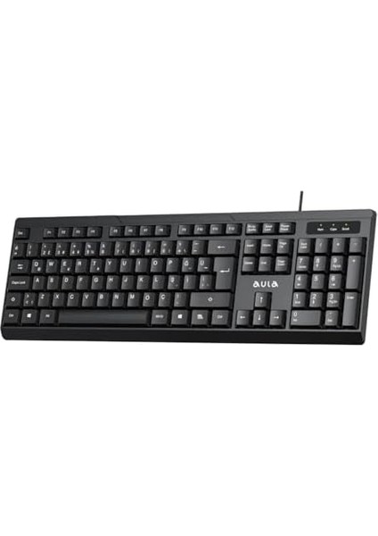 AK205 105 Tuşlu Kablolu Türkçe Q Klavye