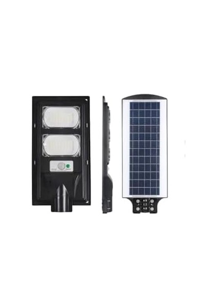 Güneş Enerjili Sokak Lambası Bahçe Aydınlatması Kumandalı Sensörlü Heroled Solar Sokak Armatürü