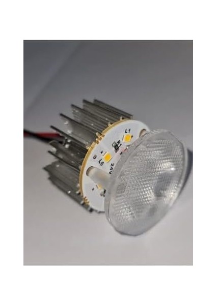 24V Dekoratif Yuvarlak Tente Iç LED Armatür (3000K Gün Işiği, 10LU Paket) modelleri