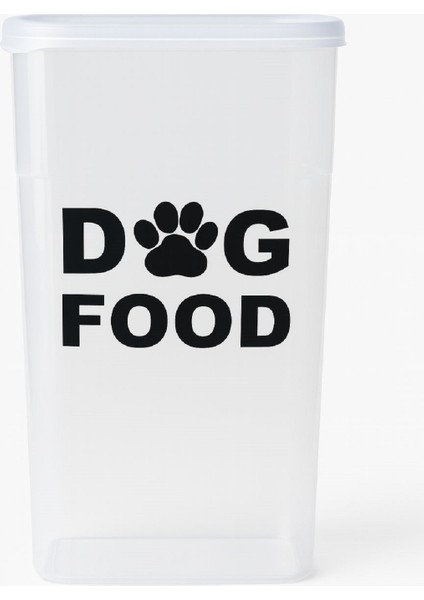 Köpek Maması Saklama Kabı 3,3 Litre ( 1,5 kg ) Sızdırmaz Hava Almaz Köpek Mama Saklama Kabı Yeni modelleri