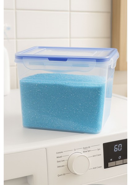 5,5 Lt Saklama Kabı Saklama Kutusu Hava Almaz Sızdırmaz Contalı Silikonlu Vakumlu modelleri