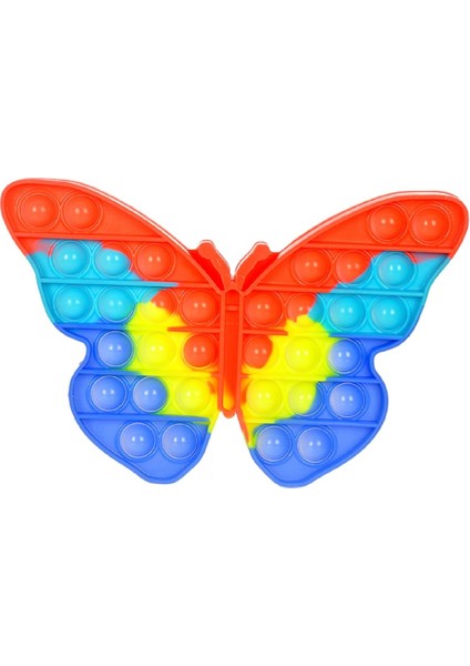 Popit Oyuncak Pop It Push Buble Fidget Kelebek Popit Zihinsel ve Duyusal Stres Oyuncağı Kelebek Popit Oyuncak popit oyuncak fırsatları