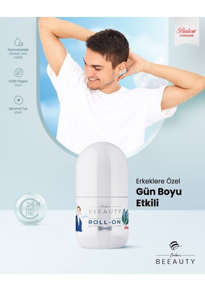 Balen’s Beeauty Erkek Mıneral Salt Deodorant Roll-On 50 ml fiyatları