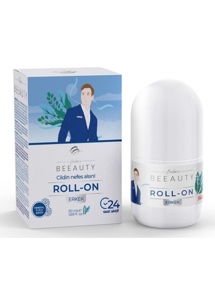 Balen’s Beeauty Erkek Mıneral Salt Deodorant Roll-On 50 ml fırsatları