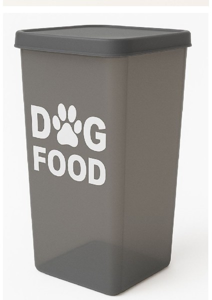 Köpek Maması Saklama Kabı 3,3 Litre ( 1,5 kg ) Sızdırmaz Hava Almaz Köpek Mama Saklama Kabı Füme fırsatları
