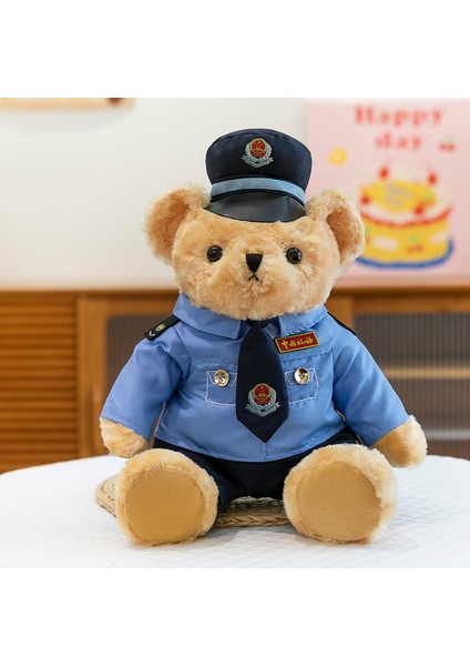1 Adet Karikatür Iyi Şanslar Bebek Ayı Bebek Üniforma Oyuncak Ayı Peluş Oyuncaklar Erkekler, Kadınlar ve Çocuklar Için Hediyeler (Yurt Dışından)