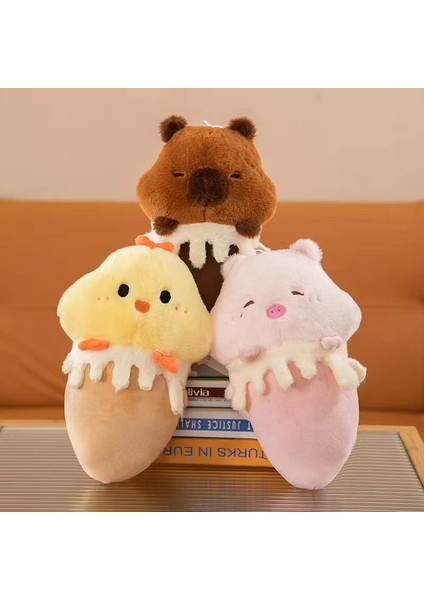 1 Parçalı Bebek Iyi Şanslar Peluş Oyuncaklar Karikatür Hediyeler Popüler Bebek Kolye (Yurt Dışından)