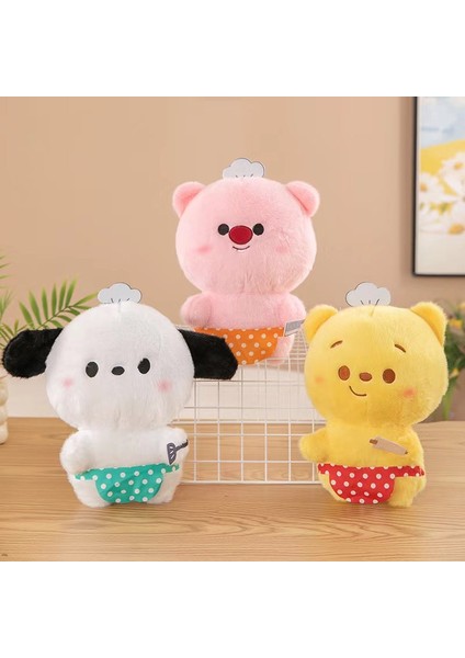 1 Parçalı Bebek Iyi Şanslar Peluş Oyuncaklar Karikatür Hediyeler Popüler Bebek Kolye (Yurt Dışından)