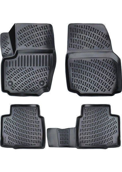 Ford Mondeo 3D Siyah Havuzlu Paspas 2007 ve 2014