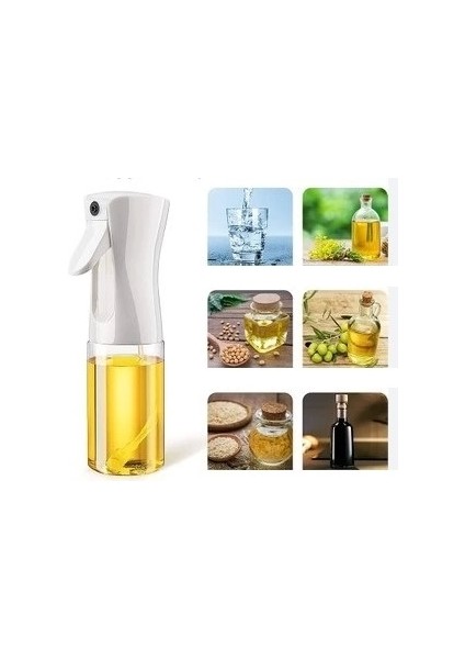 200 ml Dekoratıf Tabancalı Spreylı Cam Şışe