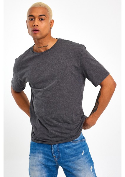Süperlife Erkek Bisiklet Yaka Standart &regular Fit Tişort SPR21Y30 fırsatları