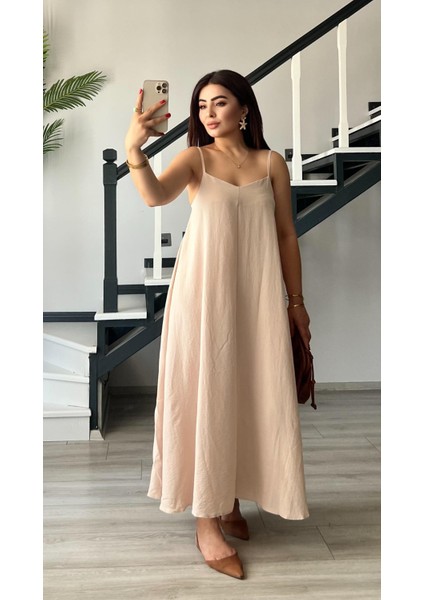 Taş Premium Askılı Elbise modelleri