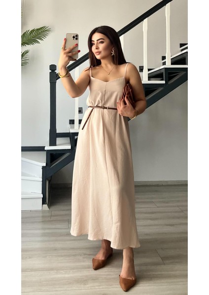 Taş Premium Askılı Elbise fırsatları