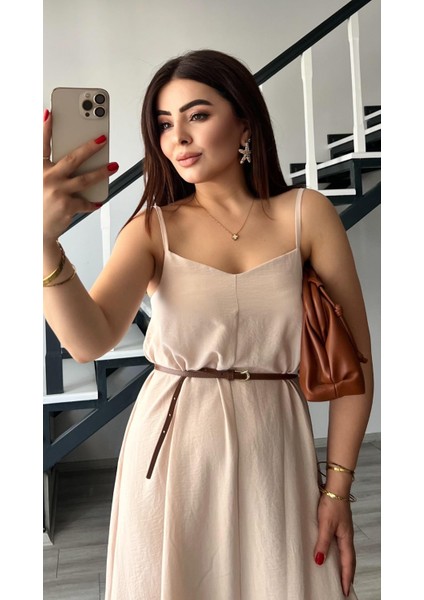 Taş Premium Askılı Elbise indirimleri