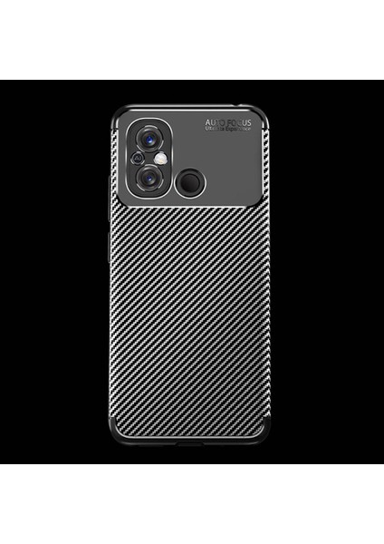 Xiaomi Redmi 12C Kılıf Kamera Korumalı Karbon Desenli Lux Negro Silikon - Siyah + Cam Ekran Koruyucu fırsatları