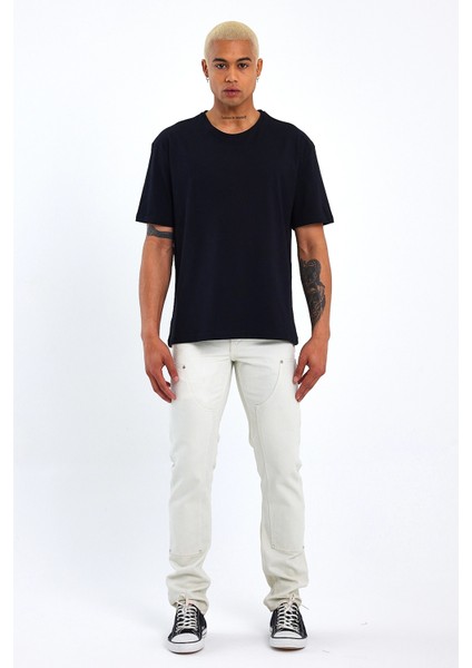 Süperlife Erkek Bisiklet Yaka Standart &regular Fit Tişort SPR21Y30