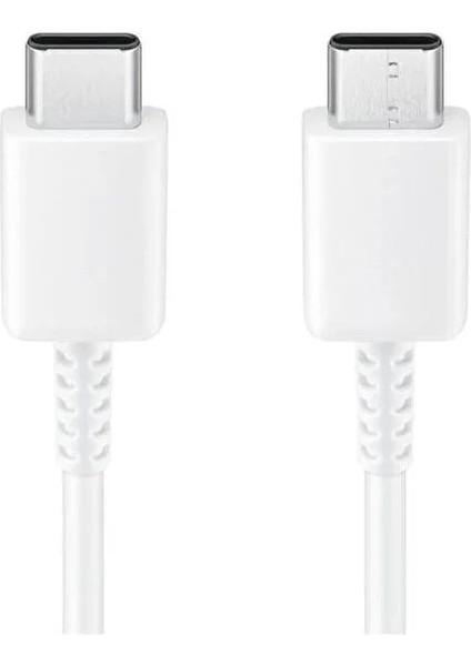 Samsung Uyumlu USB Type-C Kablo Çift Taraf Type C Hızlı Şarj Destekli 1 Metre Tablet ve Telefon Uyumlu