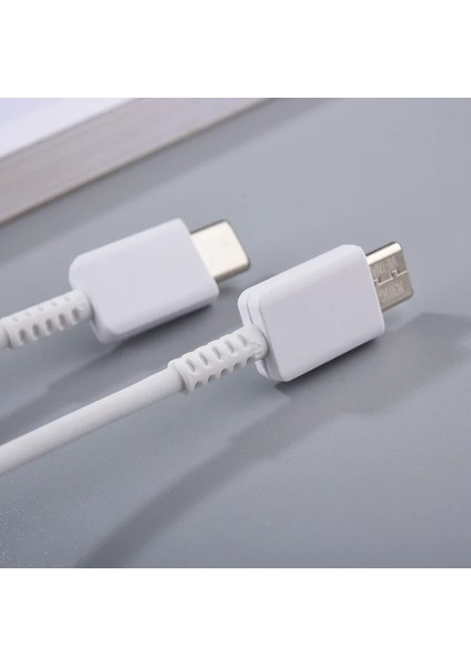 Samsung Uyumlu USB Type-C Kablo Çift Taraf Type C Hızlı Şarj Destekli 1 Metre Tablet ve Telefon Uyumlu fiyatları