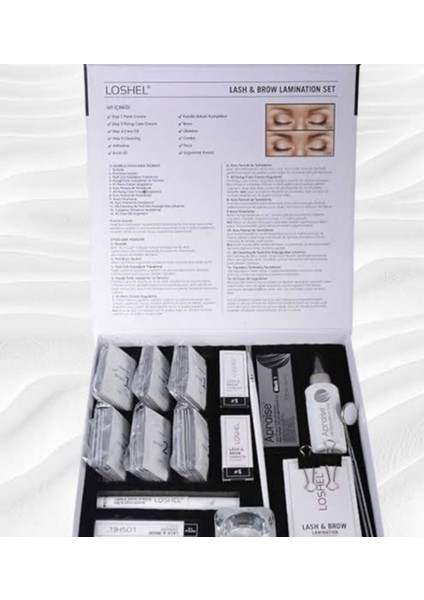 Loshel Kaş Kirpik Laminasyon (Lifting) Seti fiyatları