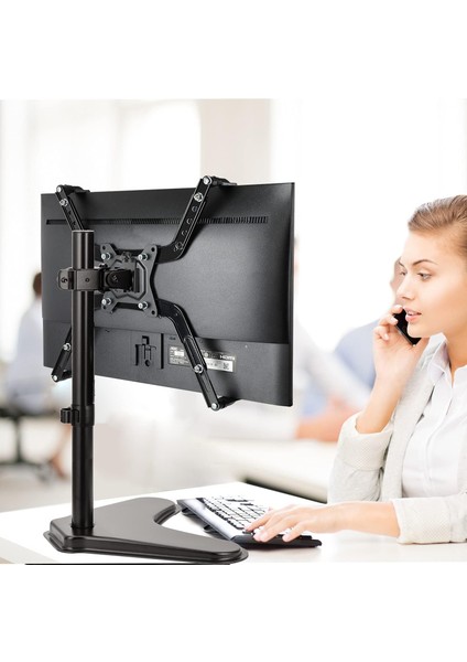 Zeno Mp1 Universal Vesa Dönüştürücü Monitör Bağlantı Aparatı 17''-27'' Uyumlu Ayarlanabilir Braket