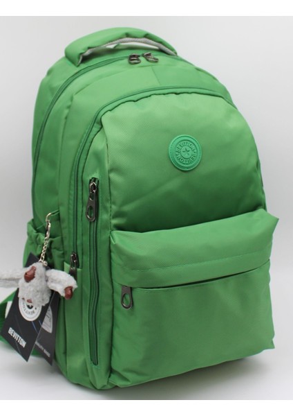 Okul Sırt Çantası Unisex Suya Dayanıklı Kumaş Okul Çantası MTR2500 Yeşil fırsatları