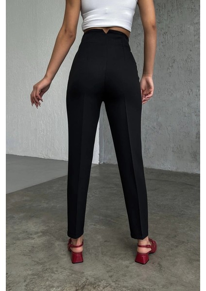 Yüksek Bel Pensli̇ Pantolon fiyatları