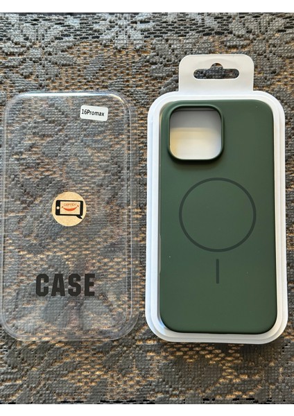 Iphone 16 Pro Max Uyumlu Magsafe Lansman Silikon Kılıf modelleri