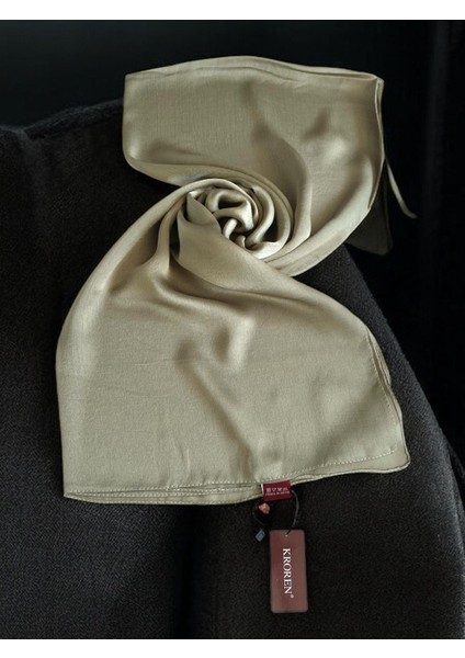 Jan Jan Küf Yeşili Düz Renk Şal 7301-1065