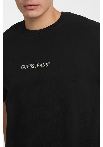 Erkek Gj Cn Logo Emb T-Shirt - Siyah fırsatları