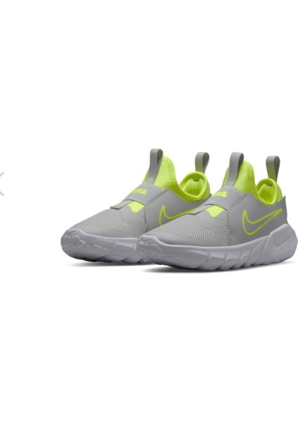 Flex Runner 2 Unisex Lastik Bagcıklı Çocuk Gri Koşu Ayakkabısı DJ6040-005