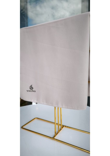 Queen Yazlık Medine Ipeği Ince Yazlık Eşarp 110*110CM Taş Rengi