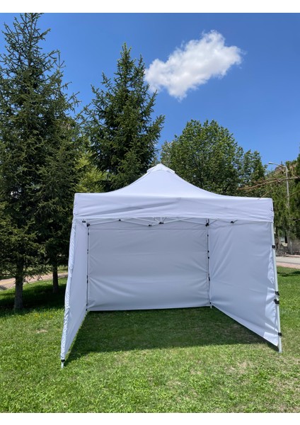 3X3 GAZEBO/PORTATİF ÇARDAK TAKIM / 3 YAN KAPALI modelleri