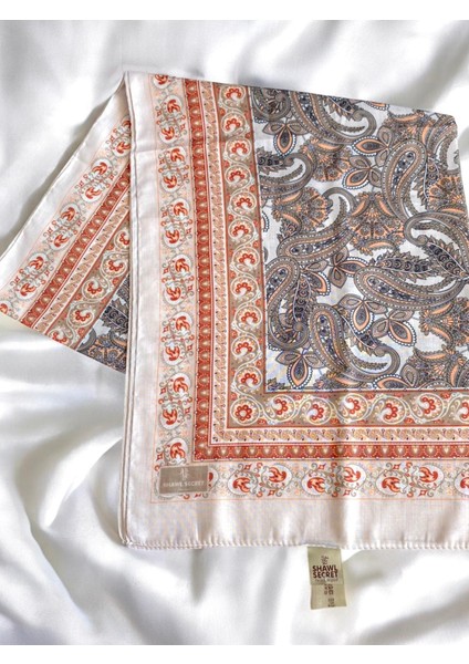 Glamour Pamuklu Etnik Soft Şal 49501 Yeşil