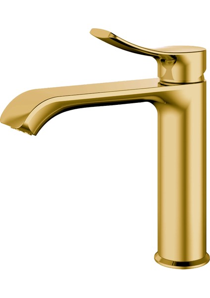 Europe Özel Renk Brushed Gold Lavabo Bataryası