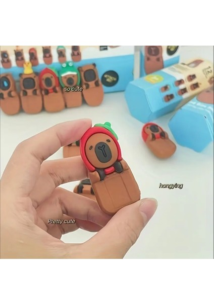 Sonny Angel Hippers (1 Adet) Harvest Animal/cherry Blossom/ Kuromi / Stitch /capybara Telefon Tablet Aksesaur Hayvan Figürü Charm modelleri