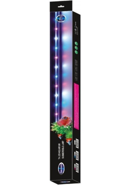60CM Su Içi Lamba Pembe-Beyaz