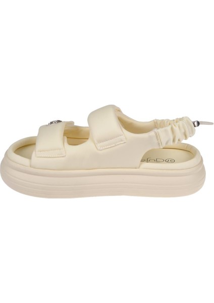 Comfort Cırtlı Kadın Sandalet GJ-413-1 Bej modelleri