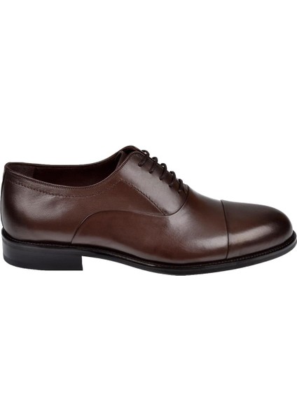 Hakiki Deri Klasik Erkek Ayakkabı PLM-075 Kahve fiyatları