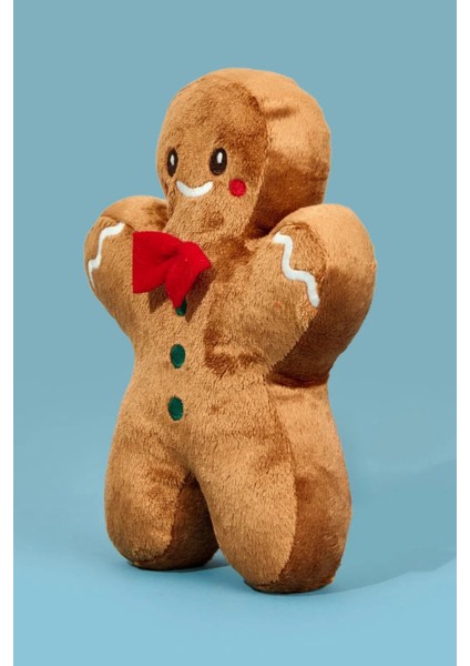 Kurabiye Adam Peluş Yastık, Uyku Arkadaşı Peluş, Yılbaşı Tay Tüyü Kumaş Kurabiye Adam 20 cm fiyatları