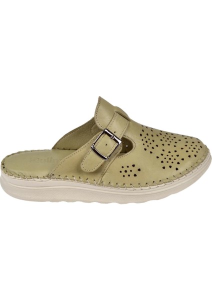 Hakiki Deri Burnu Kapalı Kadın Terlik PLM-141 Scorpion fiyatları