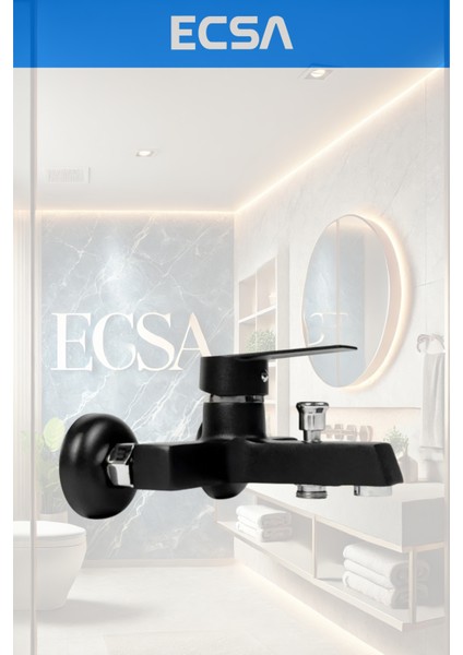 Siyah Lüx Kare Dizayn Robot Duş Seti, Banyo Bataryası, Lavabo Bataryası 3'lü Set modelleri