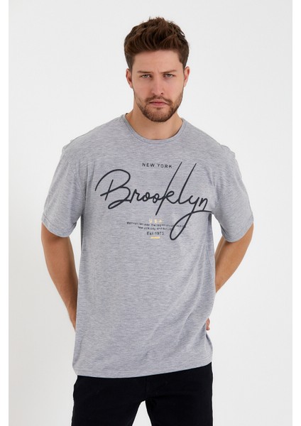 Süperlife Erkek Bisiklet Yaka Standart &regular Fit Tişort SPR22TS110 modelleri