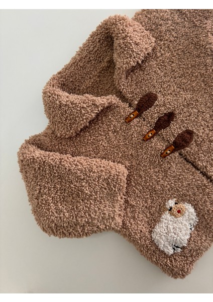 Erkek Bebek Peluş Mont modelleri