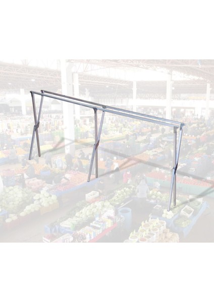 Alüminyum Pazar Tezgahı , Kampet 200 Cm. fırsatları