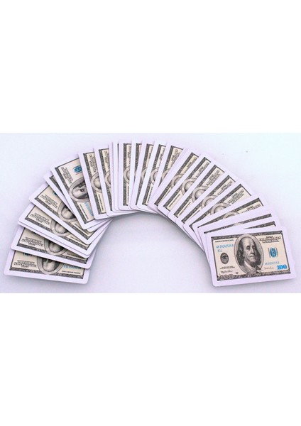 100 Dolar Desenli Oyun Iskambil Kağıdı Deste – Benjamin Franklin Kart Oyunu Seti modelleri