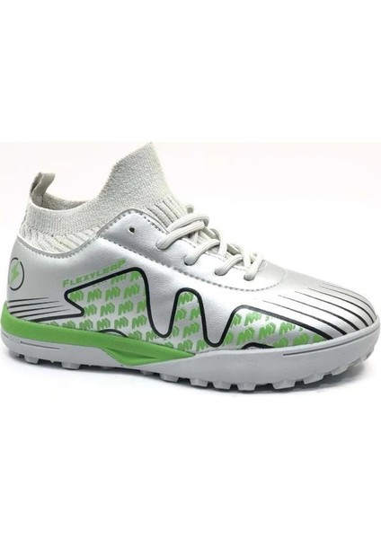 Pele Erkek Çocuk Çoraplı Halı Saha Futbol Ayakkabı