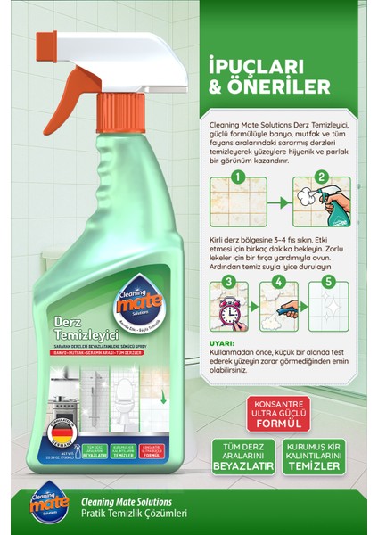 Cleaning Mate Ultra Güçlü Derz Temizleyici indirimleri