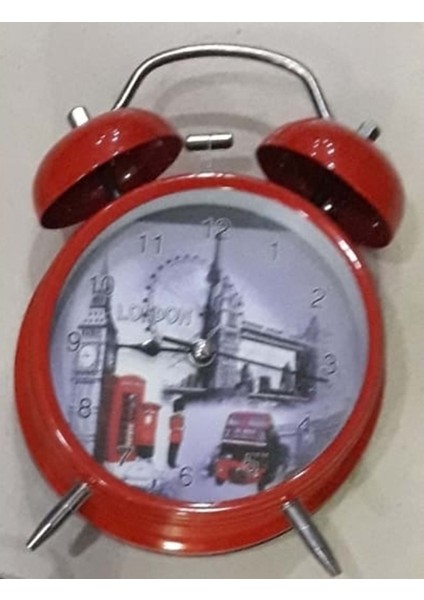 Çalar Saat Büyük Dd-48 EM-181 ( Kırmızı Renk )