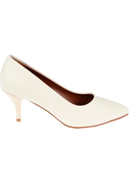 Kadın Topuklu Ayakkabı BŞK-1620 Bej fiyatları