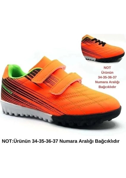 Ronaldo Erkek Çocuk Halı Saha Futbol Ayakkabısı Microfiber Yapı ile Performans Artışı Sağlar
